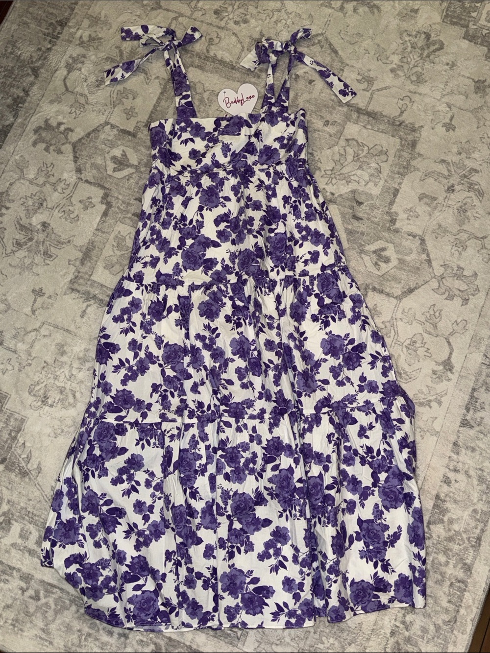 Buddy Love - Floral Tie Strap Dress